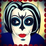 Cartoon Calavera Hollie
