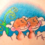 Twin Monkeys On Flesh - Spring 2008