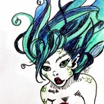 Mermaid  - Custom Tattoo Flash